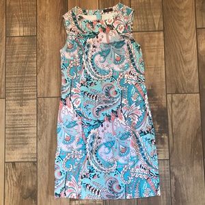 Tahari Paisley Dress Petite